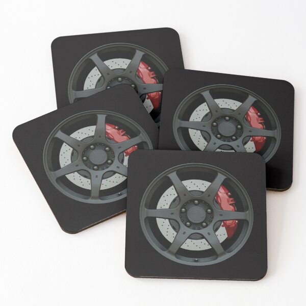 Item preview, Matte Black JDM Wheel Design designed and sold by ApexFibers.