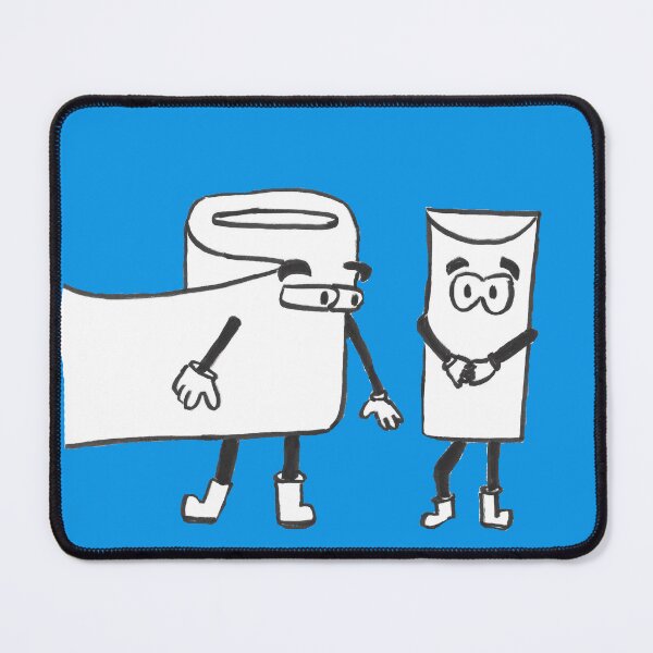 Item preview, Wiped Out Toilet Paper Eying Bare Toilet Paper Roll designed and sold by AliCatOriginals.