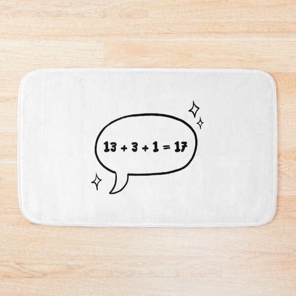 Item preview, Seventeen 13+3+1=17 designed and sold by qkisakiyoko.