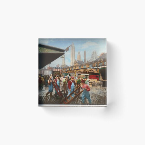 Item preview, City - NY - The stevedores 1936 designed and sold by Mike Savad Photography.