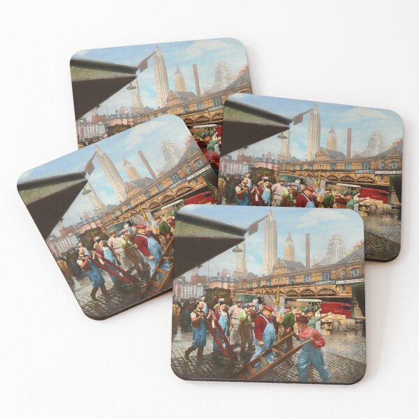 Item preview, City - NY - The stevedores 1936 designed and sold by Mike Savad Photography.