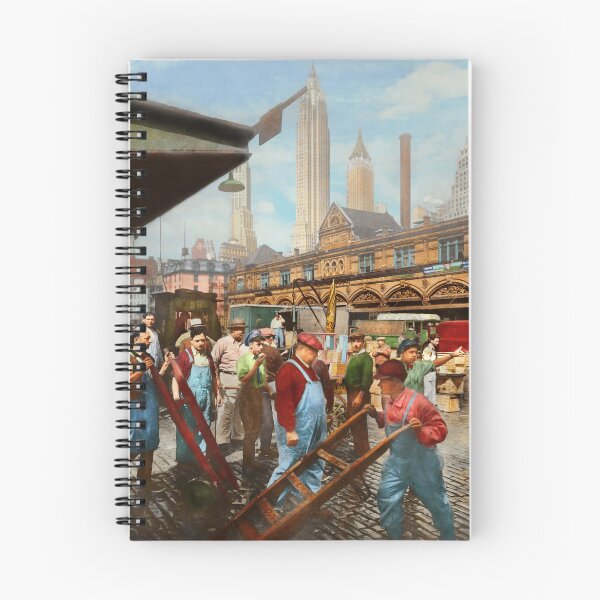 Item preview, City - NY - The stevedores 1936 designed and sold by Mike Savad Photography.
