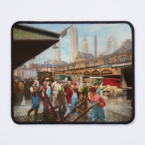 Item preview, City - NY - The stevedores 1936 designed and sold by Mike Savad Photography.