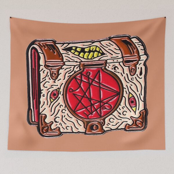 Item preview, necronomicon evil dead designed and sold by si3iy.
