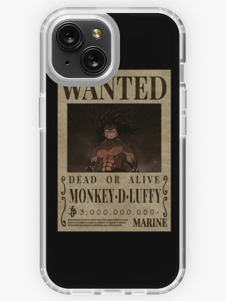 Funda para iPhone SE 2020 One Piece Wanted Luffy