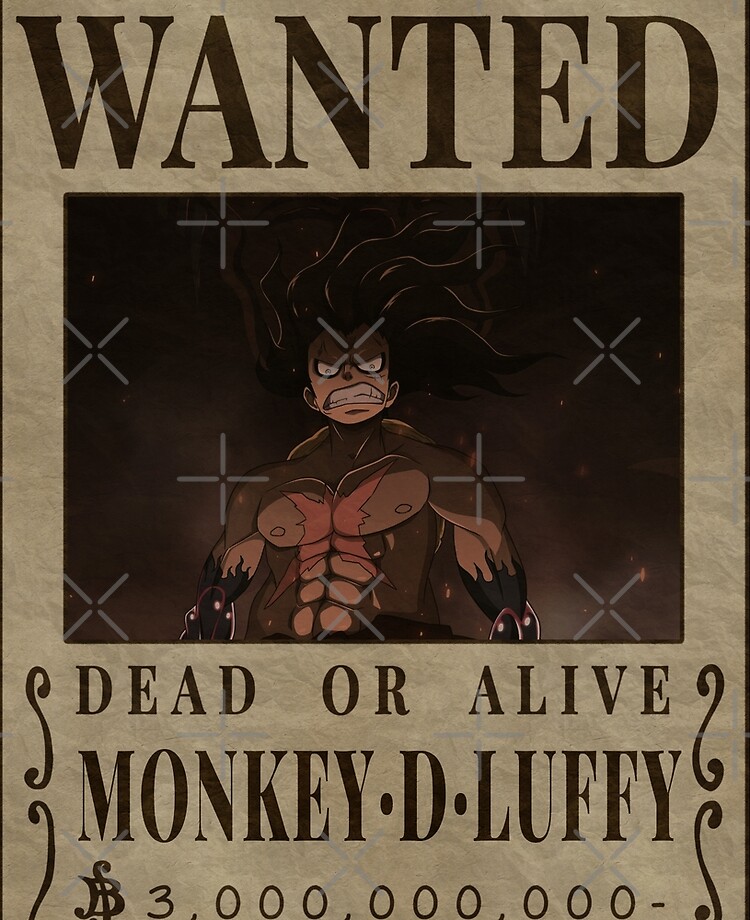 Monkey D Dragon Wanted Poster One Piece | Art Board Print