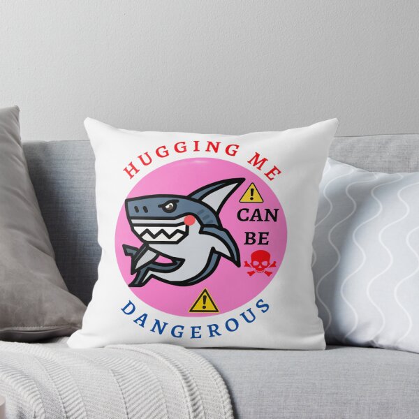 Item preview, shark hugging me can be dangerous designed and sold by Trucker10.