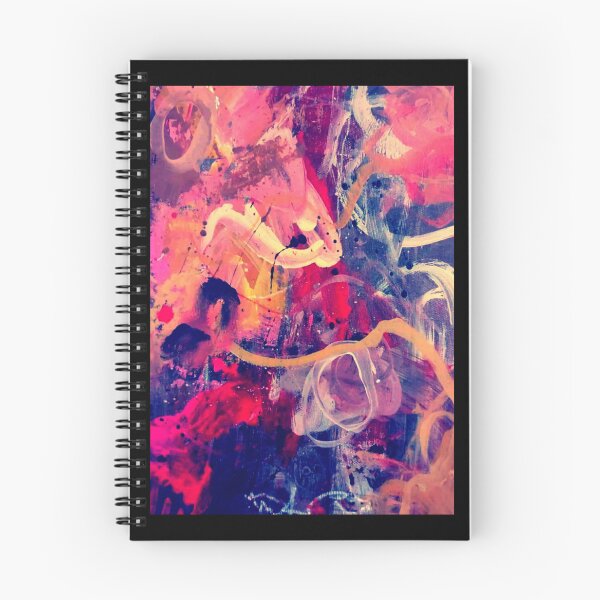 Aperçu de l'œuvre Peinture abstraite expressive colorée, rouges créée et vendue par Grey Robinson.