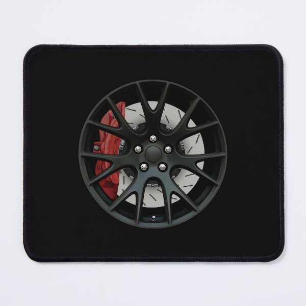 Item preview, American Muscle Car Wheel Design with Red Calipers designed and sold by ApexFibers.