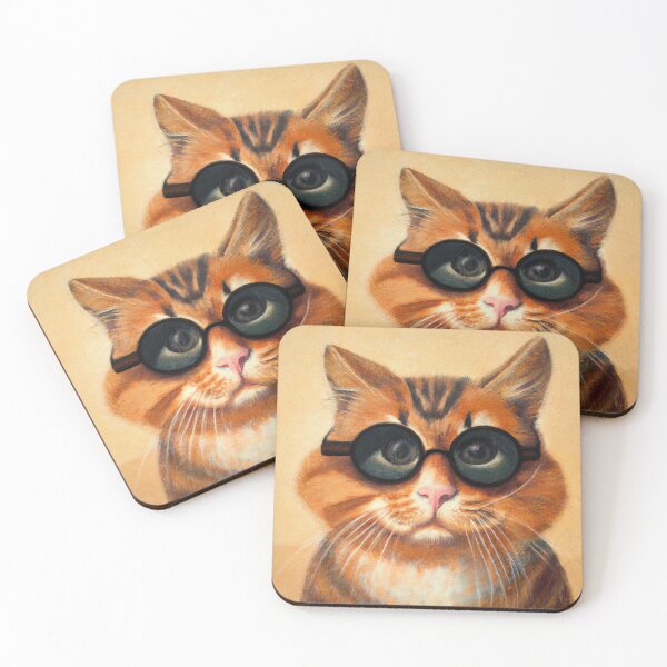 Item preview, Funny Cat Face With Funky Glasses - Catdad / Catmom designed and sold by MythicModern.