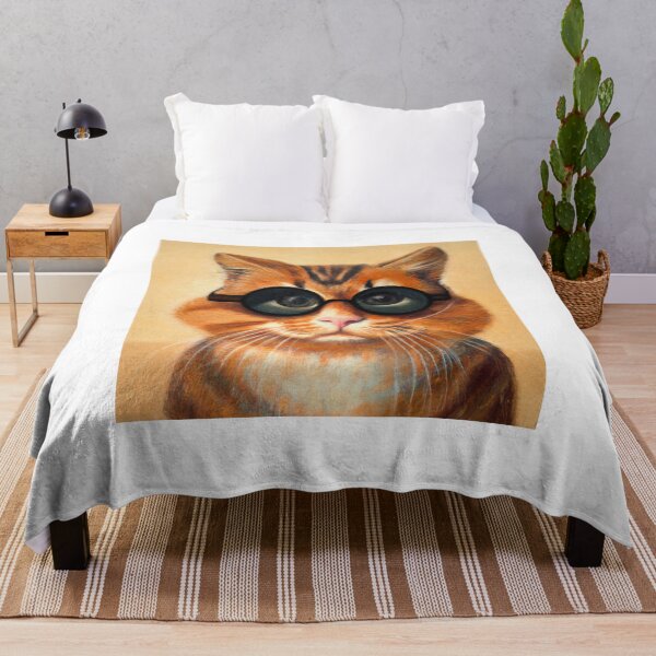 Item preview, Funny Cat Face With Funky Glasses - Catdad / Catmom designed and sold by MythicModern.