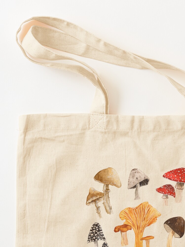  4 Pcs Canvas Tote Bag for Women Floral Cat Mushroom Tote Bags  Aesthetic Reusable Shopping Tote Bag for Girls Christmas Gift (Artistic):  Home & Kitchen