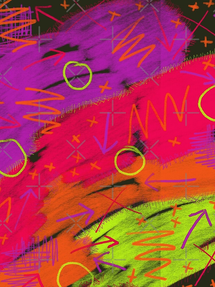Thumbnail 5 of 5, Graphic T-Shirt, 80s infused with pizzazz designed and sold by LilyBurgess.
