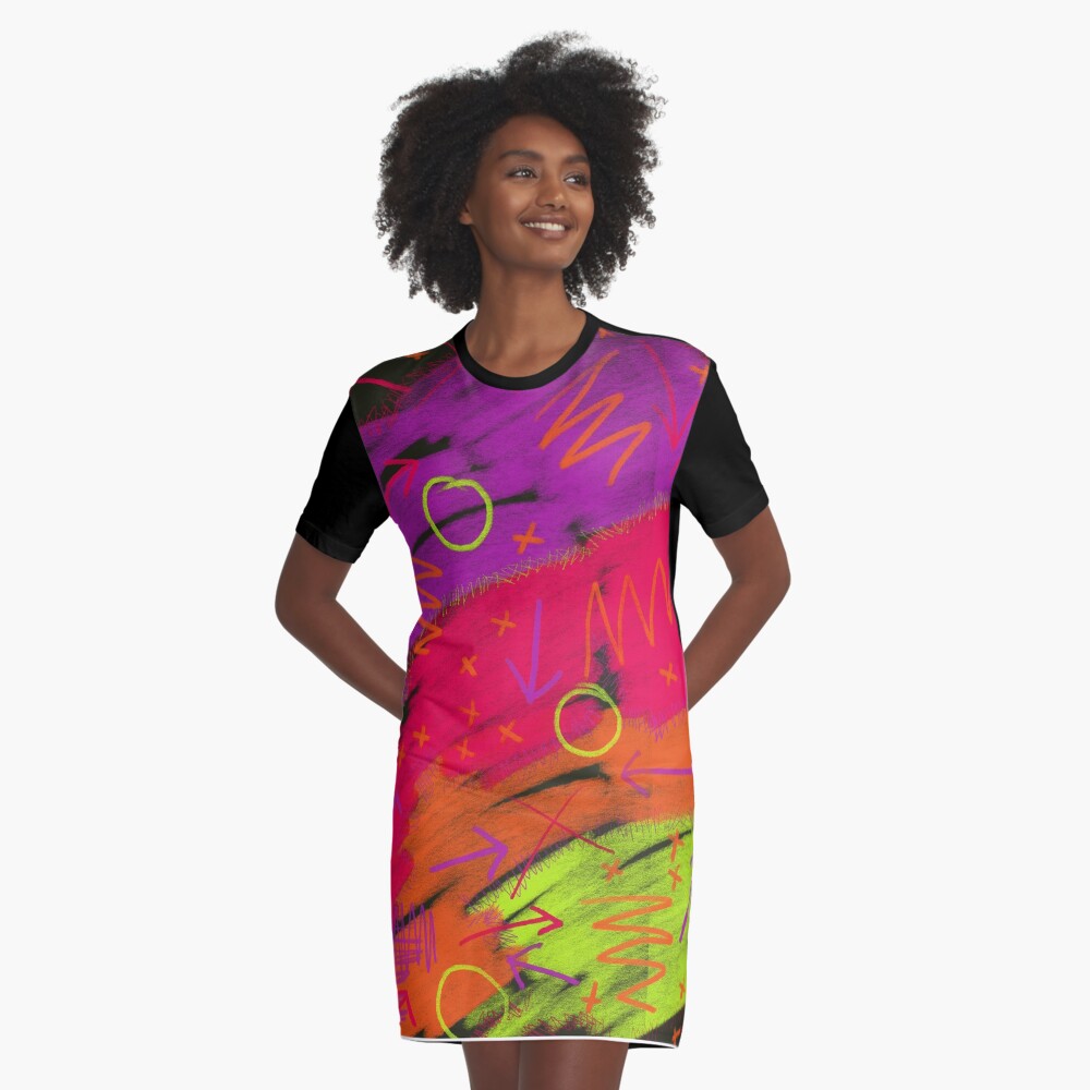 Item preview, Graphic T-Shirt Dress designed and sold by LilyBurgess.