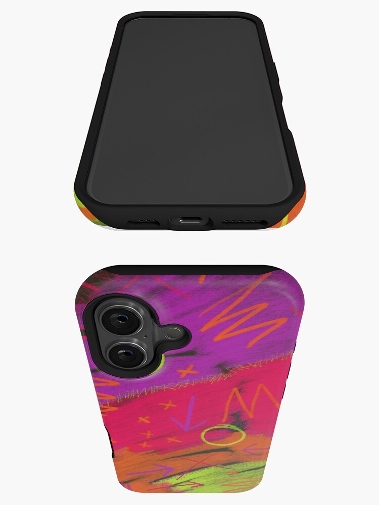 Thumbnail 3 of 4, iPhone Case, 80s infused with pizzazz designed and sold by LilyBurgess.