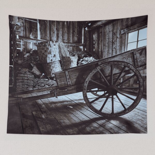 Item preview, Wagons of Kovero bw designed and sold by Jouko Lehto Photography.
