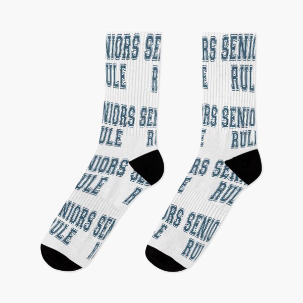 Item preview, SENIORS RULE Blue designed and sold by BassHeadMomma.
