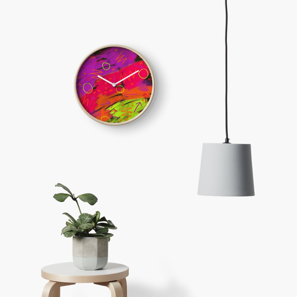 Item preview, Clock designed and sold by LilyBurgess.
