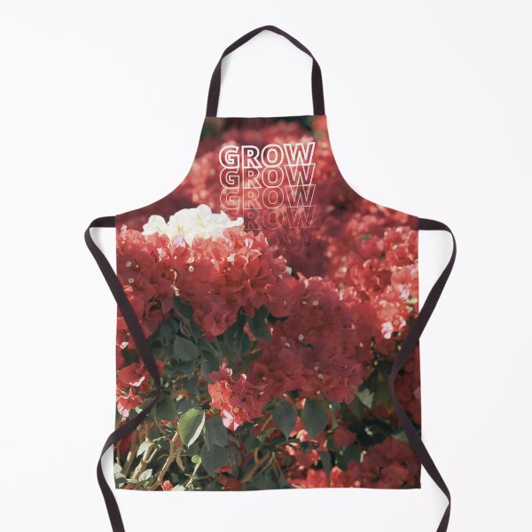 Item preview, GROW (above) - Vintage Red Flowers designed and sold by AliceSLee.
