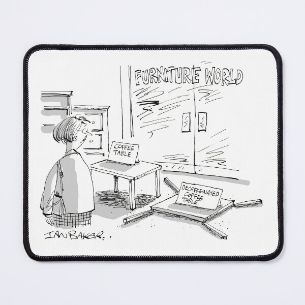 Item preview, Coffee Table Gag Cartoon designed and sold by IanBakerToons.