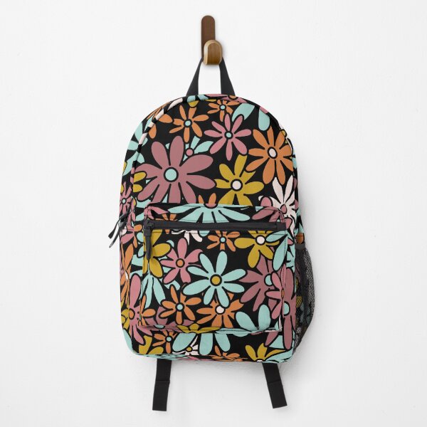 Item preview, Retro Groovy Trippy Hippie Good Vibes Pattern Flower Child 60s 70s Y2K Aesthetic Art designed and sold by Cymphonyskar.