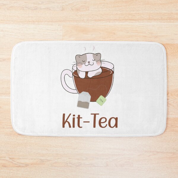 Item preview, Kit Tea Cute Kitty designed and sold by HappyLifeCreate.