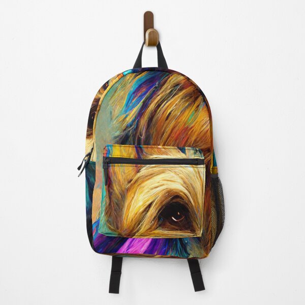 Item preview, Colorful Cool Silky Terrier designed and sold by shokA Design.