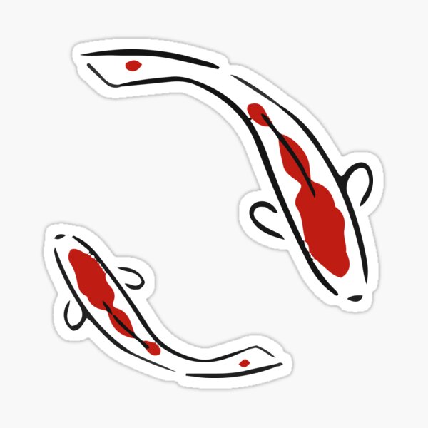 Vista previa del artículo con la obra «patrón de peces koi», diseñado y vendido por SkyAfterDusk.