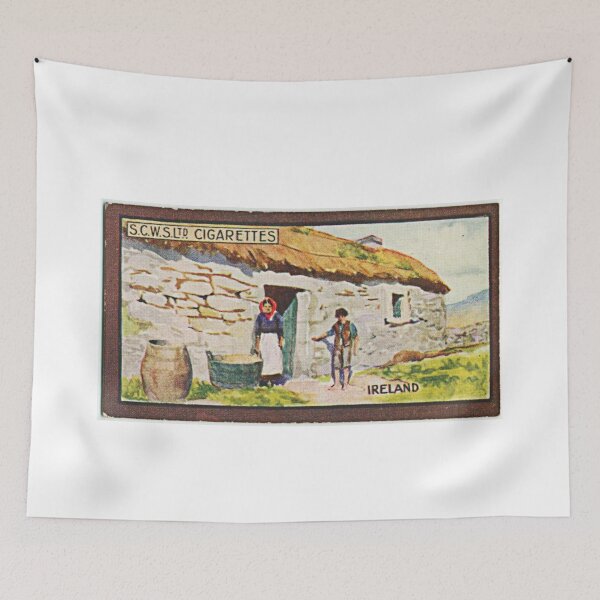 Item preview, Irish Cottage Eire Irish Ireland Thatched Cottage designed and sold by OliDesigns.