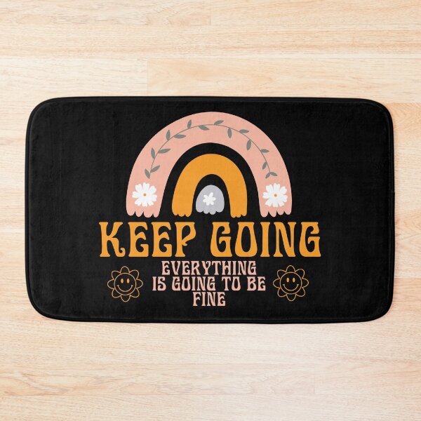 Item preview, "Keep Going" Groovy positivity design designed and sold by mankindvm.