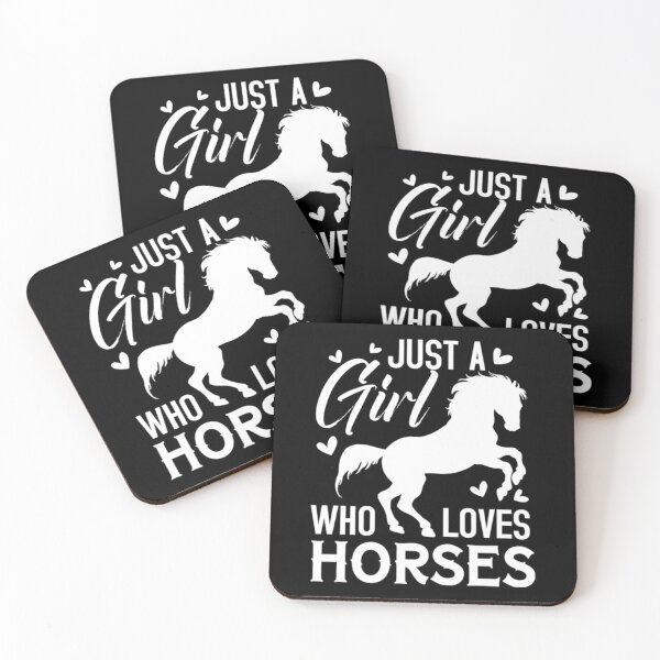 Item preview, Just A Girl Who Loves Horses Riding Gifts Girls Horse designed and sold by Kevins16.