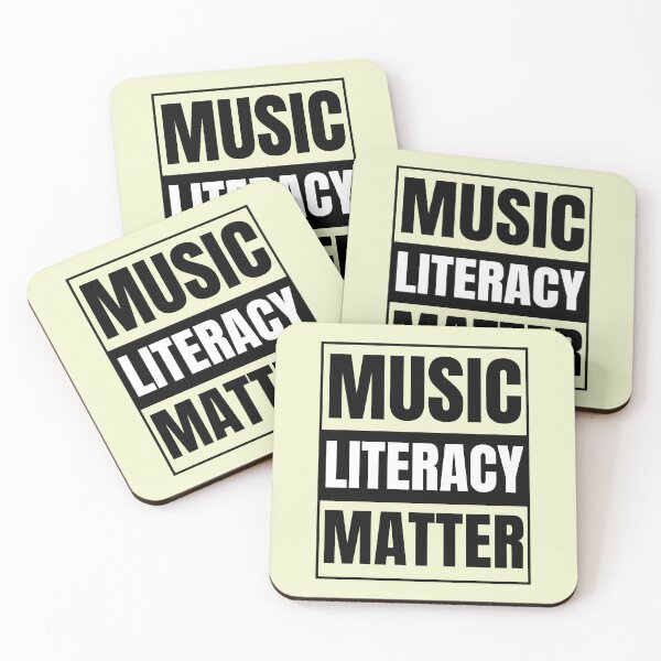 Item preview, Music Literacy Matters I Like To Eat Puppies For Funny Music Lovers And Puppies - Music Literacy Matters I Like To Eat Puppies designed and sold by Funwithmusic.
