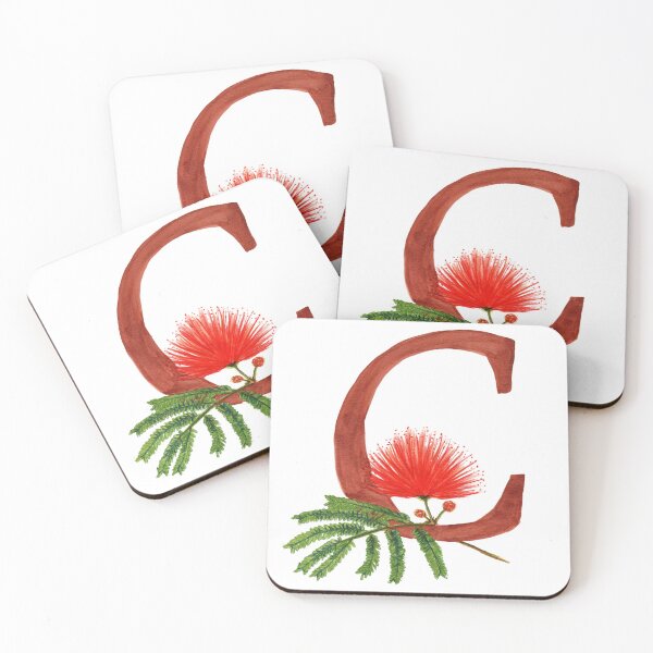 Item preview, floral letter c designed and sold by ninalatorre.