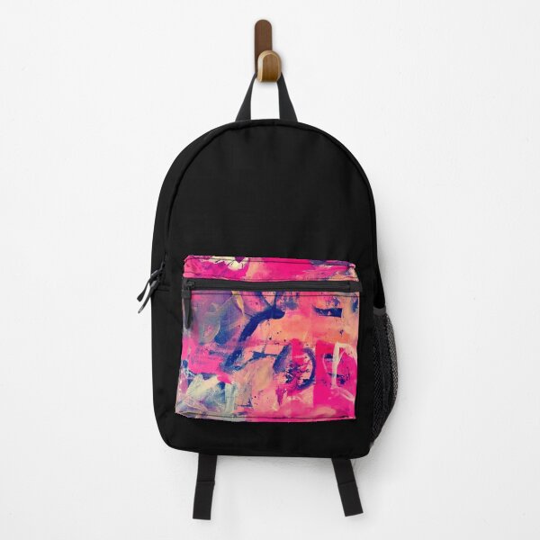 Item preview, Bright Colorful Abstract Painting, Pinks Purple designed and sold by Grey Robinson.