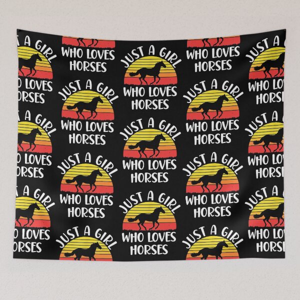 Item preview, Just A Girl Who Loves Horses Riding Gifts Horse  Girls designed and sold by Kevins16.