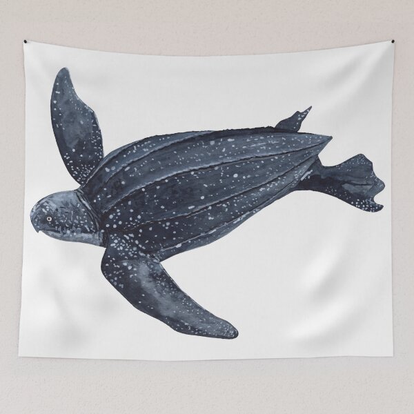 Item preview, LEATHERBACK TURTLE-Dermochelys coriacea designed and sold by BEATRIZ ABAITUA.