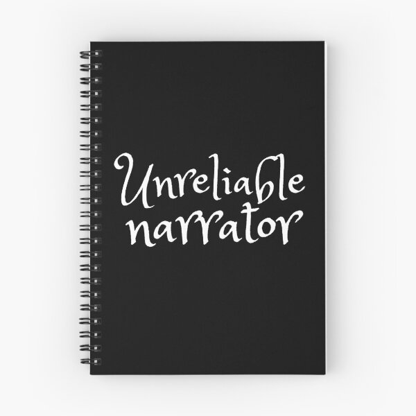 Item preview, Unreliable Narrator designed and sold by PotluckPrints.