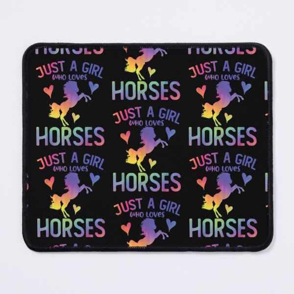 Item preview, Just A Girl Who Loves Horses Teenager Girl Horse Tie Dye designed and sold by Kevins16.