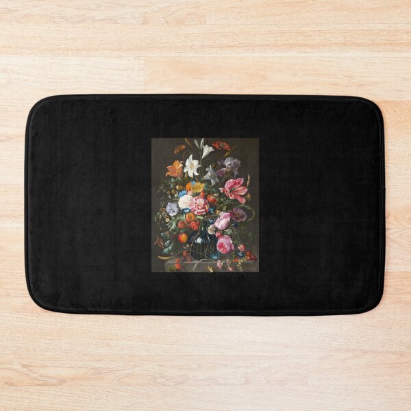 Item preview, black floral Graphic    designed and sold by DrianJayaArts.