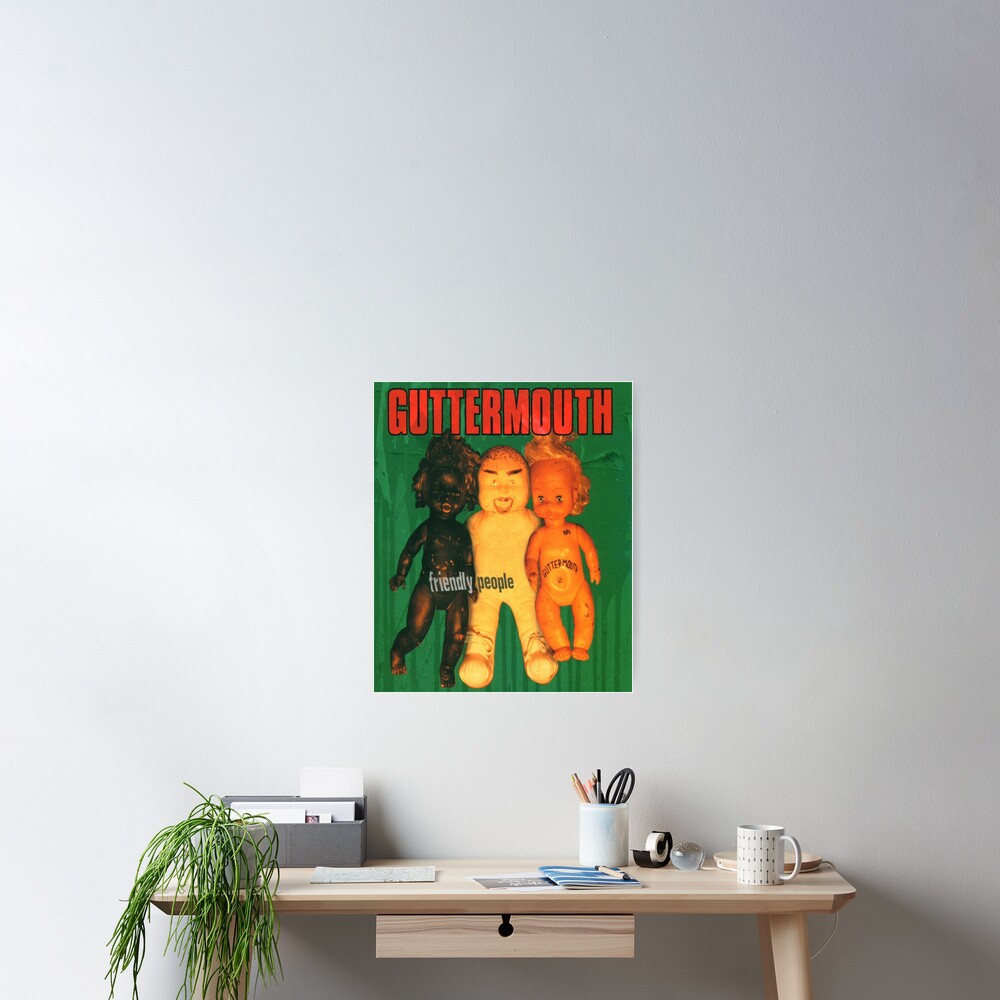 Guttermouth Poster For Sale By Rockfanstore Redbubble