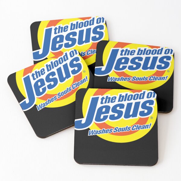 Item preview, Blood of Jesus Christ - Funny, Cute Faith-Based Christian designed and sold by JESSIECAJUSTIN.