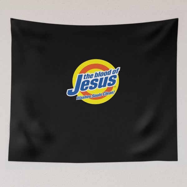 Item preview, Blood of Jesus Christ - Funny, Cute Faith-Based Christian designed and sold by JESSIECAJUSTIN.
