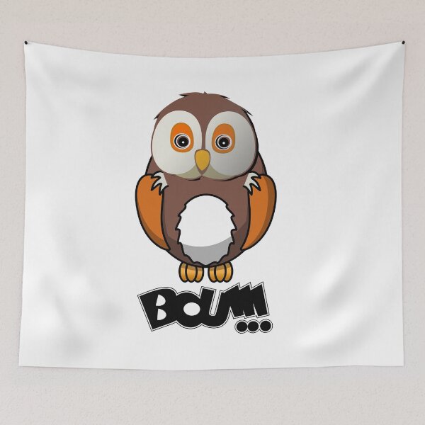 Item preview, Cute Owl says Bou  designed and sold by HM DESIGNERS.