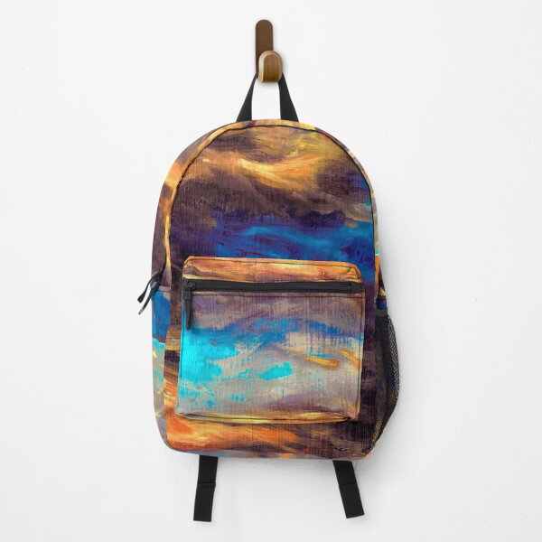 Item preview, Shocking and colorful sunrise / oil painting designed and sold by LauraJacome.