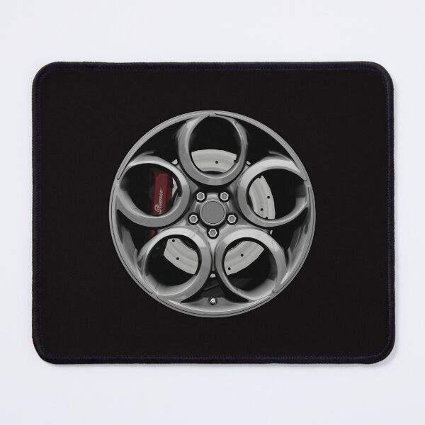 Item preview, Italian Sports Car Wheel Design with Red Caliper designed and sold by ApexFibers.