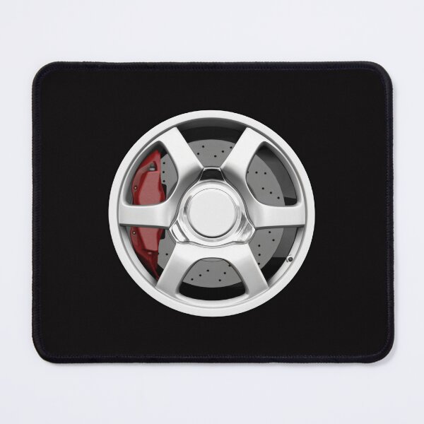 Item preview, American Super Car Wheel Design with Red Caliper designed and sold by ApexFibers.
