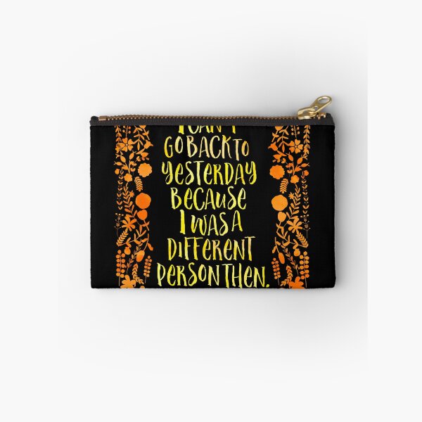 Item preview, I can't go back to yesterday... Alice in Wonderland designed and sold by literarylifeco.