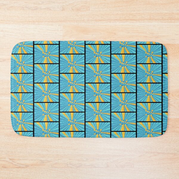 Item preview, Bubbles - Blue and Yellow designed and sold by EdwardGeo.