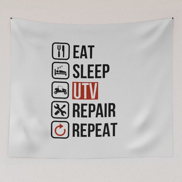 Item preview, Eat Sleep Off Road UTV Repair Repeat designed and sold by FP-POD.