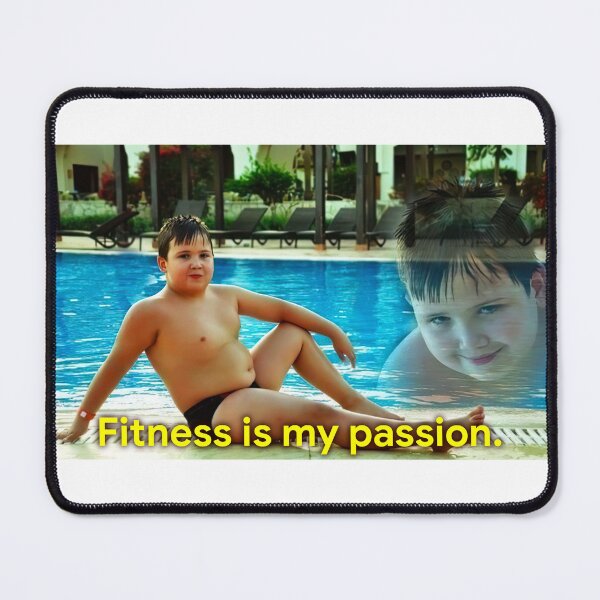 Item preview, HQ Fitness is My Passion Boy Meme designed and sold by fomodesigns.